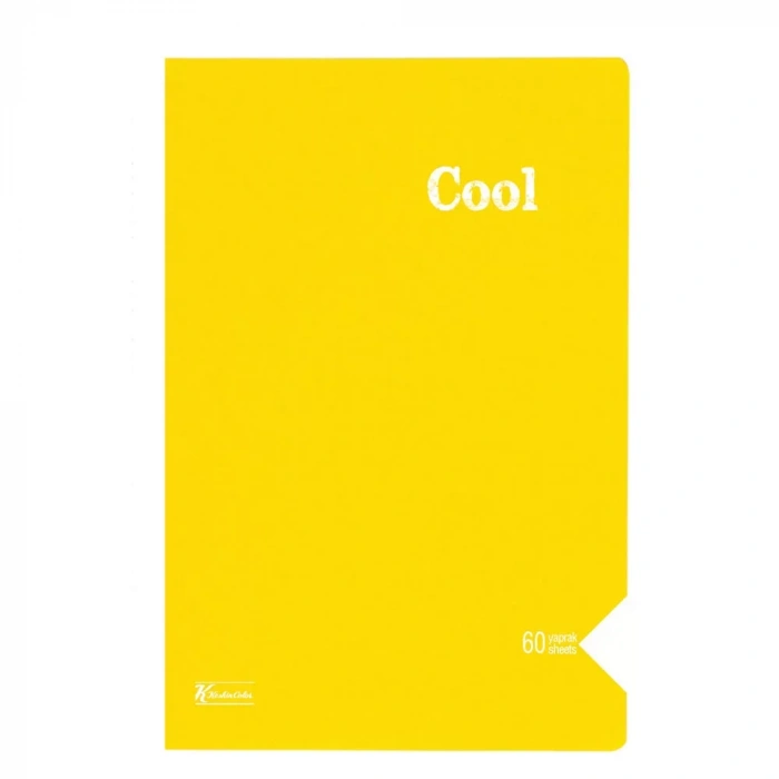 Keskin Color Cool Defter Çizgisiz PP Kapak A5 60 Yaprak 450630-99