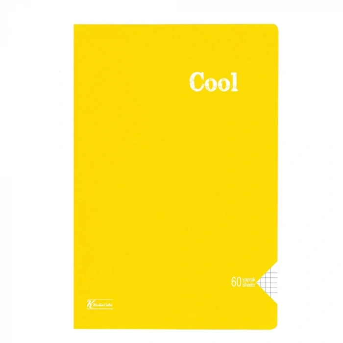 Keskin Color Cool Defter Kareli PP Kapak A5 60 Yaprak 450632-99
