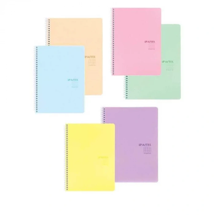 Keskin Color Defter Pp Kapak Spiralli Pastel Note A4 80 Yaprak Çizgili