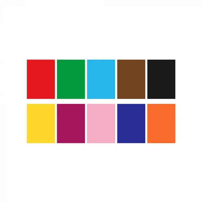 Keskin Color Karışık 10 Adet Elişi Kağıdı