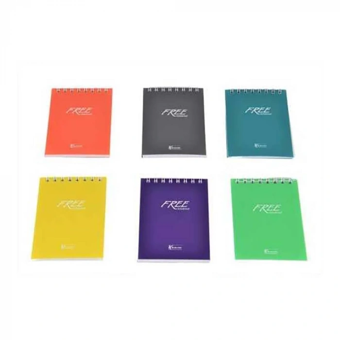 Keskin Free Platinum A4 Spralli Bloknot 80yp. Çizgili 141161