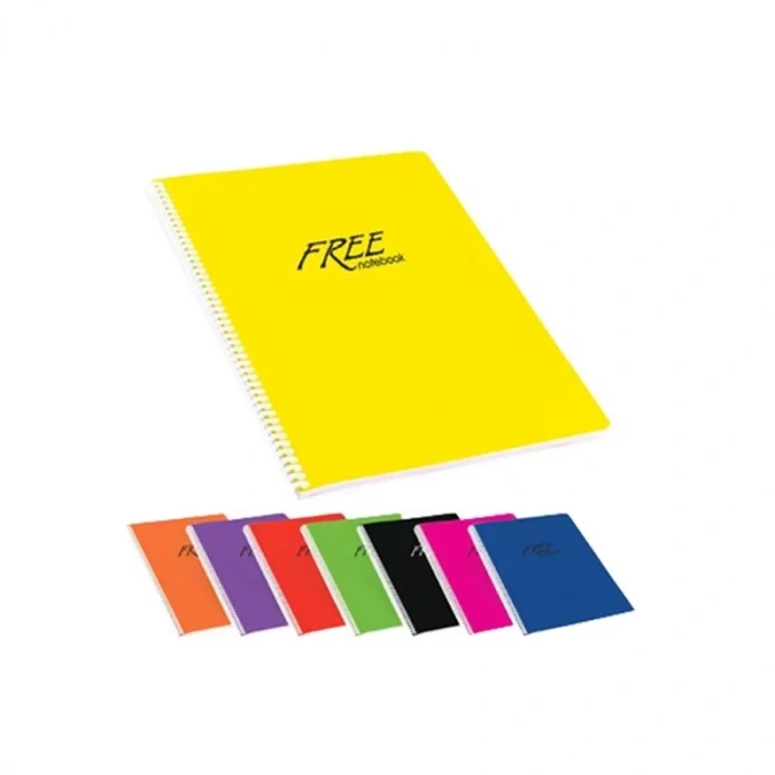 Keskin Free Spiralli Defter A4 Kareli 40 Yaprak (320392)