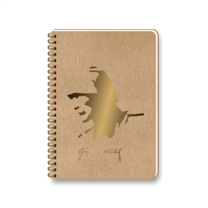 KESKİN FUNKY ATA SPİRALLİ DEFTER 17x23 DÜZ 100 YAPRAK (418110)