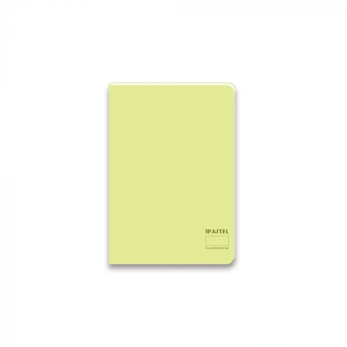 Keskin Pastel Light Pp.kapak Dikişli Defter A4 60yp.düz 327010-99