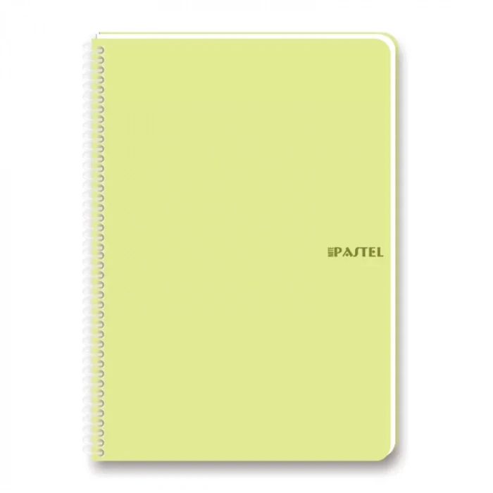 Keskin Pastel Spiralli Defter A4 Çizgili 60 Yaprak (327711)