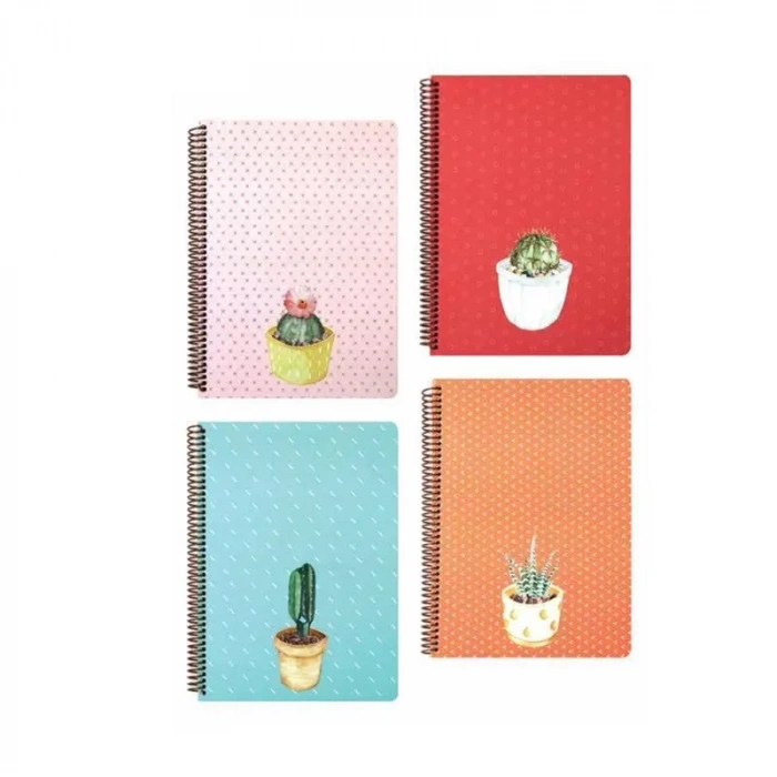 Keskin Saguar Spiralli Defter 20x28 Kareli 100 Yaprak (410562)