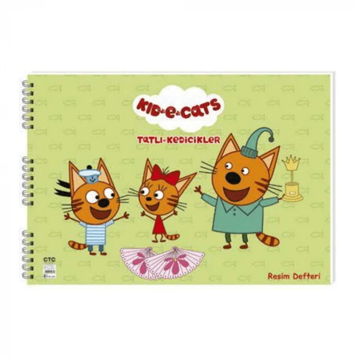 Keskincolor Tatlı Kedicikler Resim Defteri 17x25 15yp 300115-80