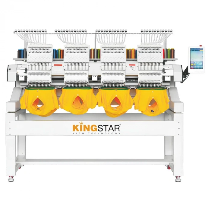 Kingstar 1204 4 Kafa 12 İğne Nakış Makinası (40x40cm)