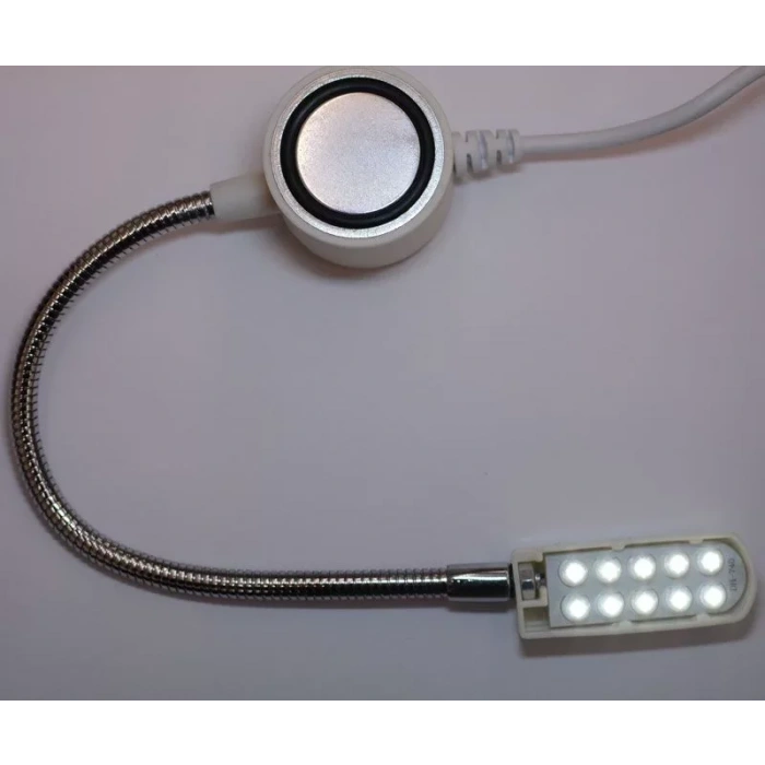 Kingstar Çift Sıra 10lu Mıknatıslı Spiralli Led Makina Lambası