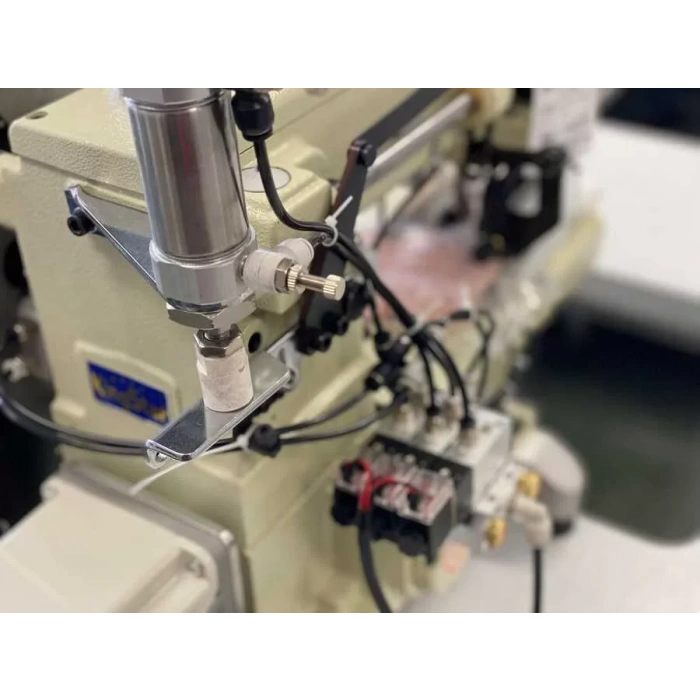 Kingstar JT-4412-PMD-UTC Burunlu 12 İğne Havalı İplik Kesicili Zincir Dikiş Makinası