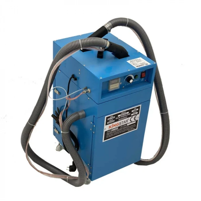 Kingstar Pls-1977-a Çift Kafa Ve Çift Motorlu El Tipi İplik Temizleme Makinesi