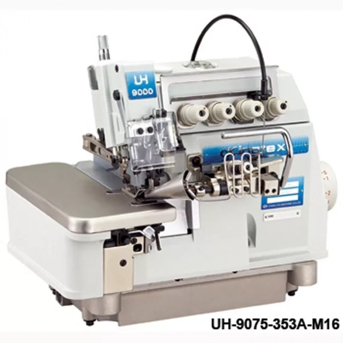 Kingtex Uh-9075-353a-m16 5 İplik Fitilli Biye Büzgü Overlok (yüksek Devirli)
