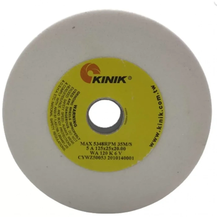 Kınık Hızar Makinesi Içi Çukur Bileme(zımpara) Taşı 125x25x20-70x