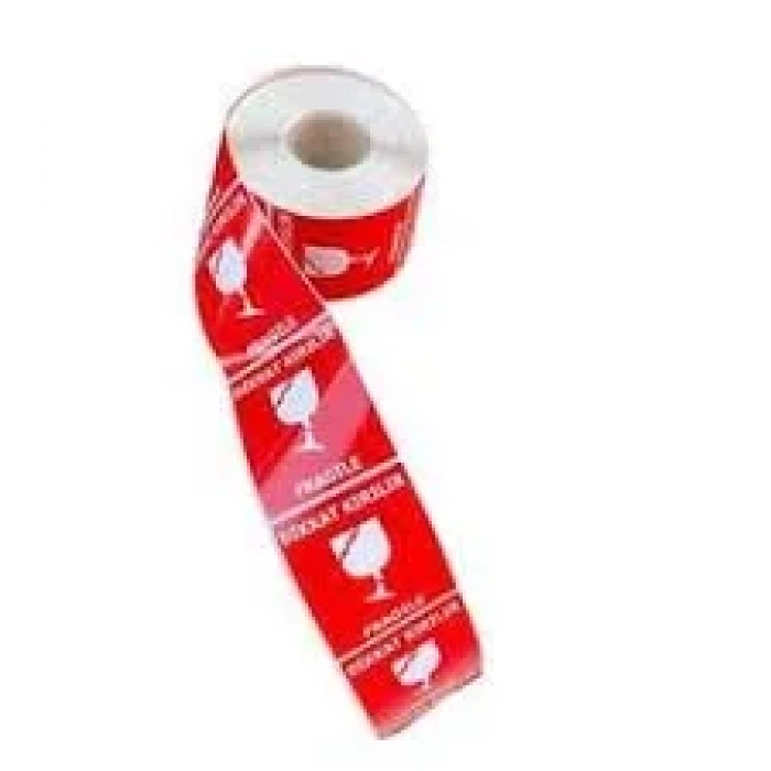 Kırılır Etiket 7x8cm - 500 Adet
