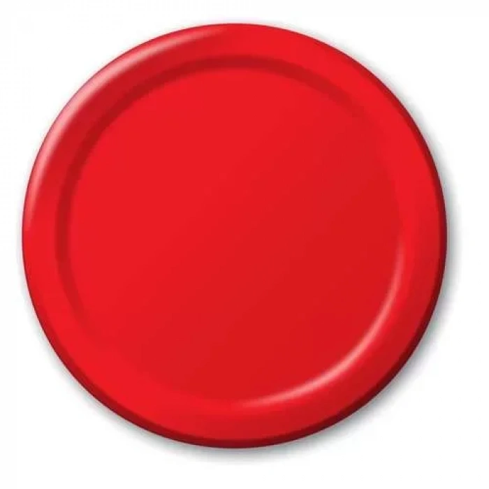 Kırmızı 8 li Tabak