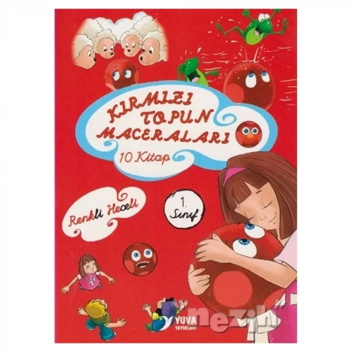 Kırmızı Topun Maceraları (10 Kitap Takım)