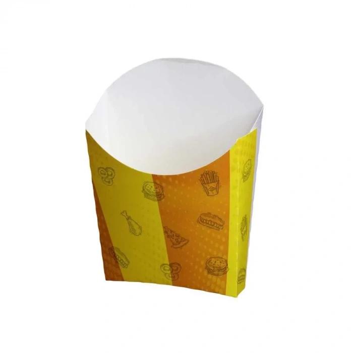 Kızarmış Patates Kutusu (lüks) Büyük - 70 Adet