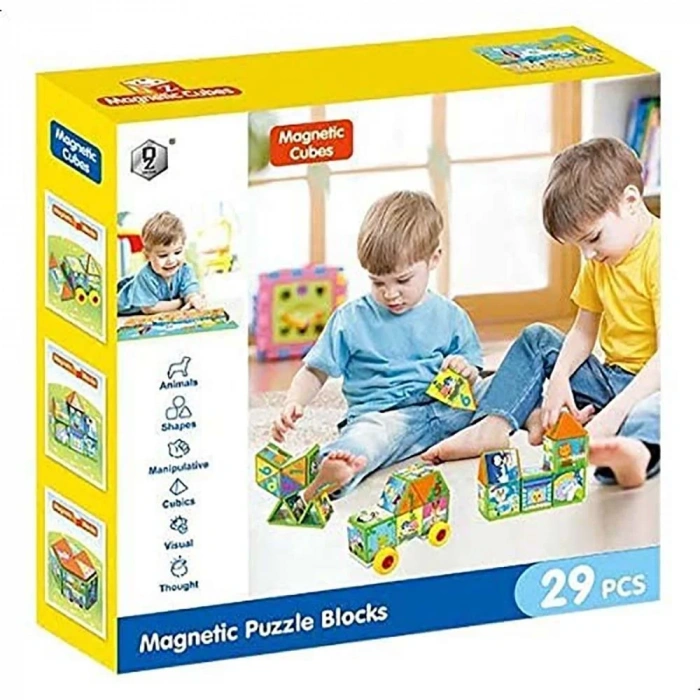 Kızılkaya 29 Parça Manyetik Zeka Küpü Hd350a