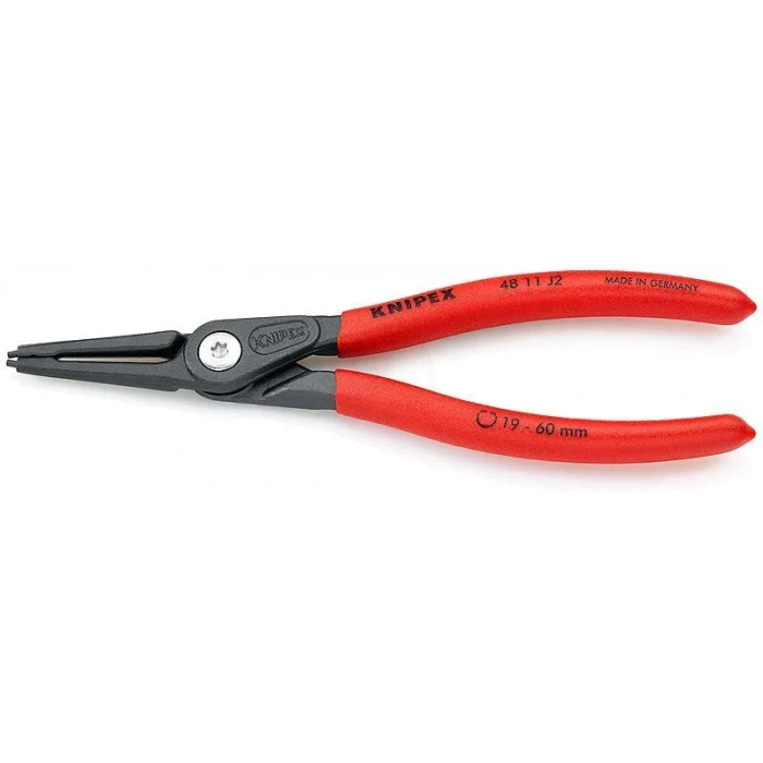 Knipex 48 11 J2 AĞIR HİZMET DÜZ İÇ SEGMAN PENSİ - KNI4811J2