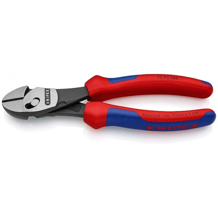Knipex 73 72 TWINFORCE YAYLI YAN KESKİ 180 MM - KNI7372180F
