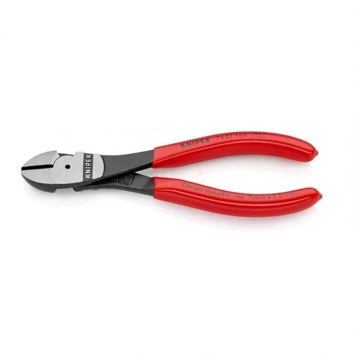 Knipex 74 01 Ağır Tip Yan Keski 160 Mm - KNI7401160