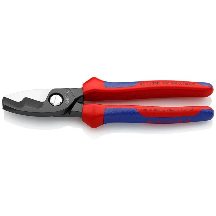 Knipex 95 12 Kablo Makası Çift Bıçaklı 200 Mm - Knı9512200