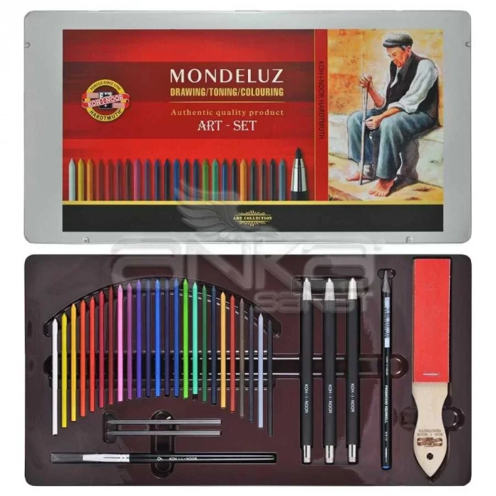 Koh-i-noor Mondeluz Aquarell Art Set Çizim Seti 3796