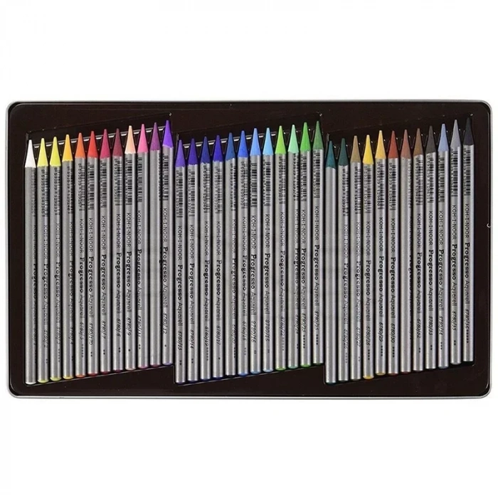 Koh-i-Noor Progresso Aquarell Woodless Coloured Pencil Set 36lı