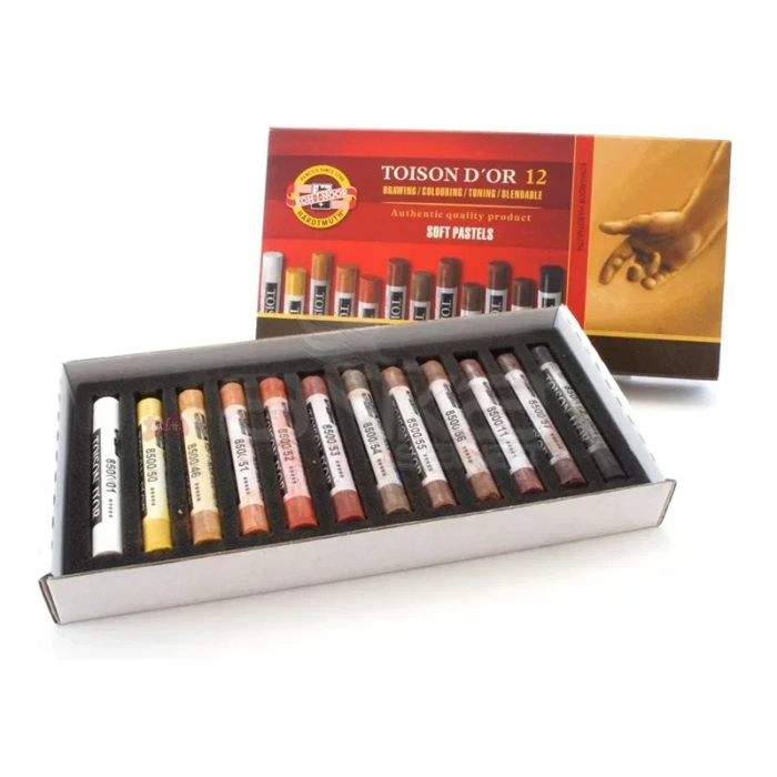 Koh-ı-noor Soft Pastel Takımı 12li 8522