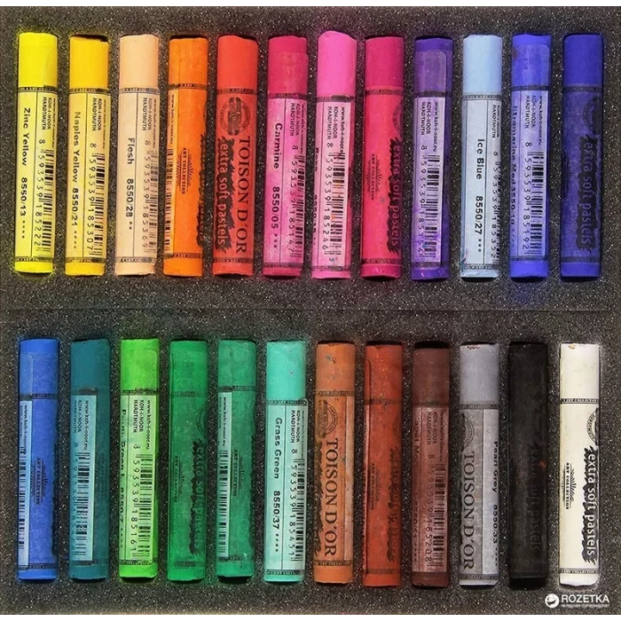 Koh-i-Noor Toison Dor Extra Soft Pastel 24lü (8554)