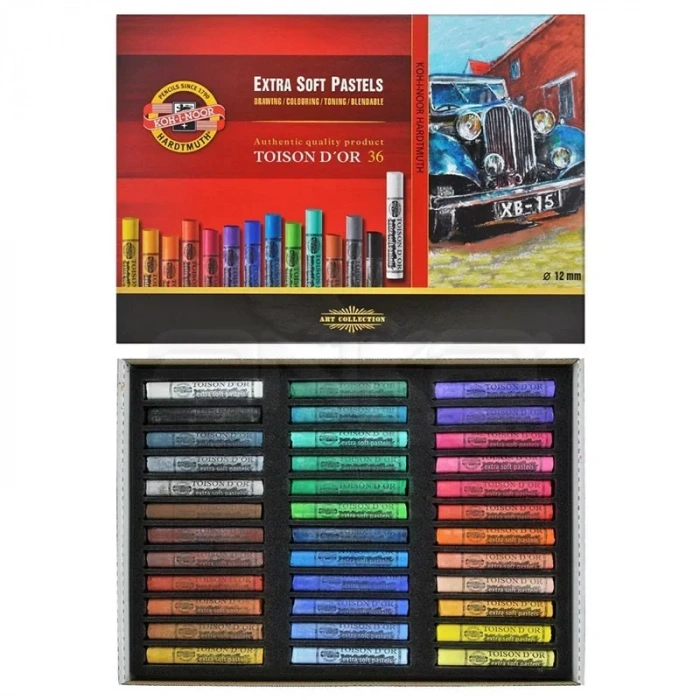 Koh-i-noor Toison Dor Extra Soft Pastel 36lı (8555)