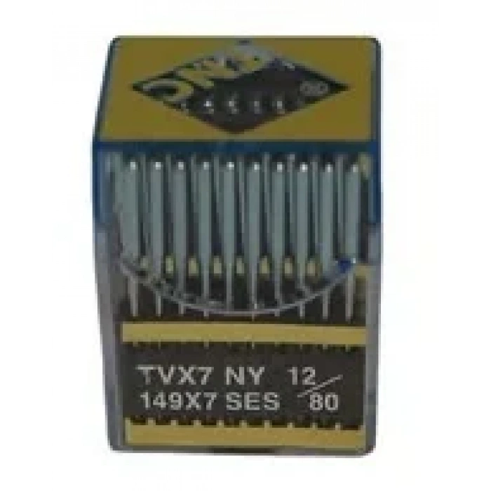 Kollu Yanmaz Dikiş İğnesi / TVX7(149X7) SES PVD 12/80 100ADET