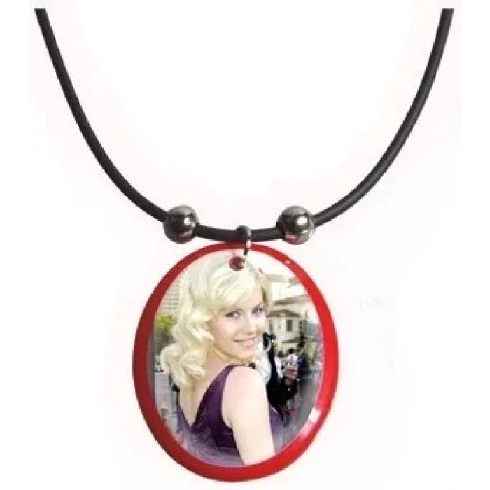 Kolye Baskı (kırmızı)