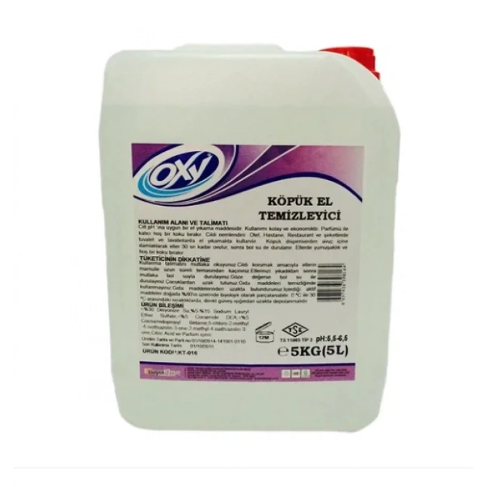 Köpük El Temizleyici 5 Kg ( 1 Adet )