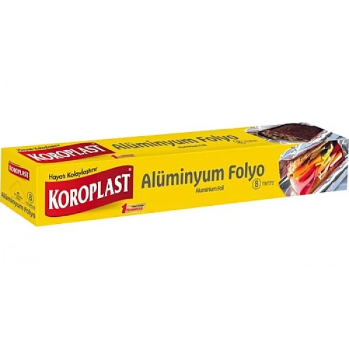 Koroplast Alüminyum Folyo 30cmx8m