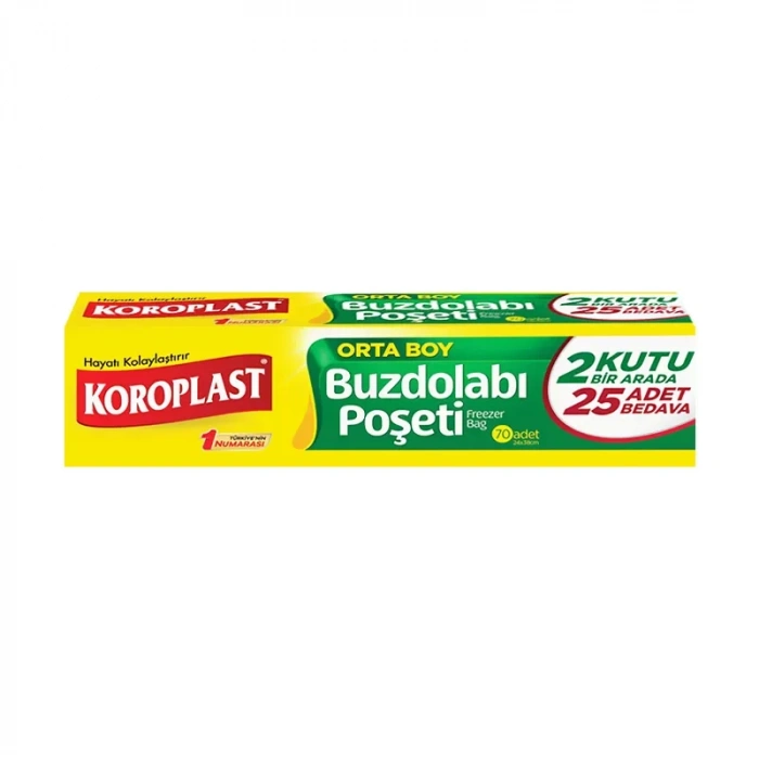 KOROPLAST ORTA BOY BUZDOLABI POŞETİ 24x38