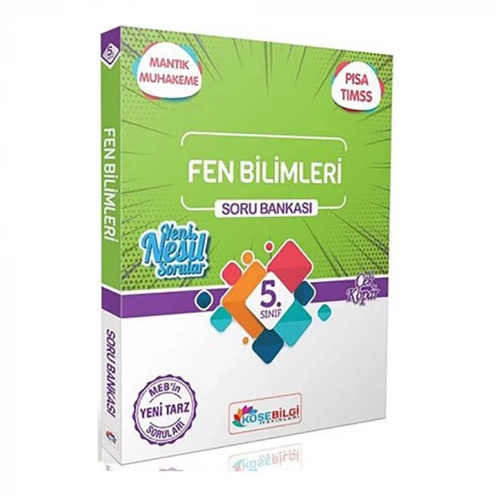 Köşebilgi  5.Sınıf Fen Bilimleri Özet Bilgili Soru Bankası 2022