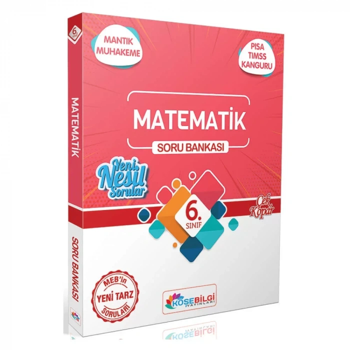 Köşebilgi 6. Sınıf Matematik Özet Bilgili Soru Bank