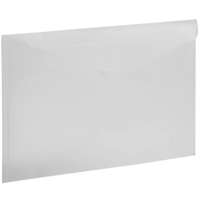 Kraf 1209 Şeffaf Çıtçıtlı A4 Dosya (12 li Paket)