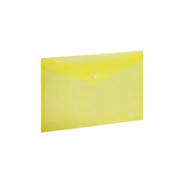 Kraf Çıtçıtlı Dosya A4 Sarı