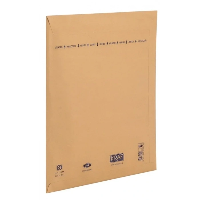 Kraf Hava Kabarcıklı Zarf G 26x35 cm. 10lu Paket