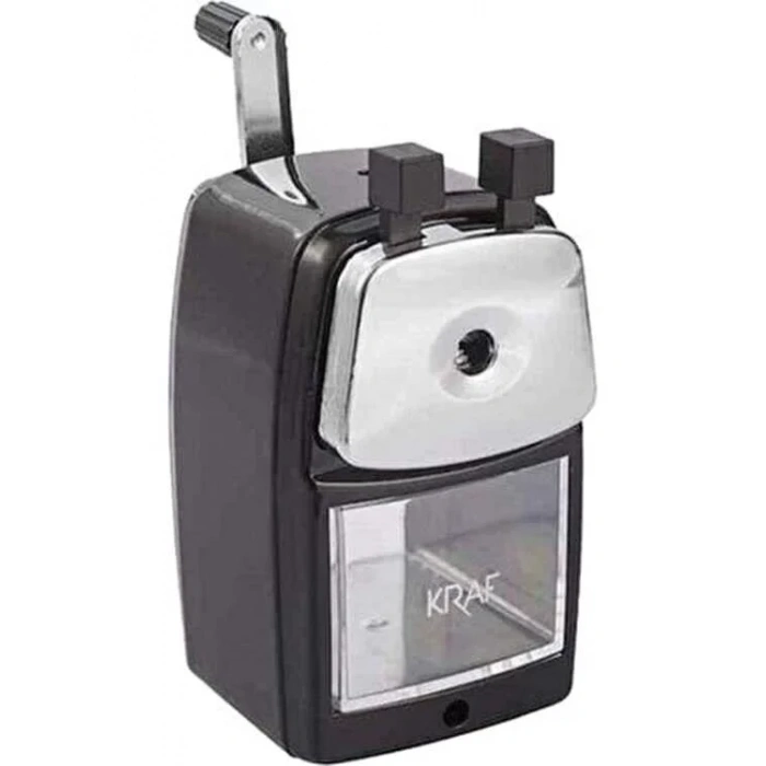 Kraf Kalemtraş Kollu Büro Tipi Metal Siyah 680G