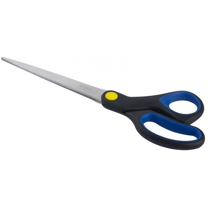 Kraf Kauçuk Saplı Makas 21 cm.