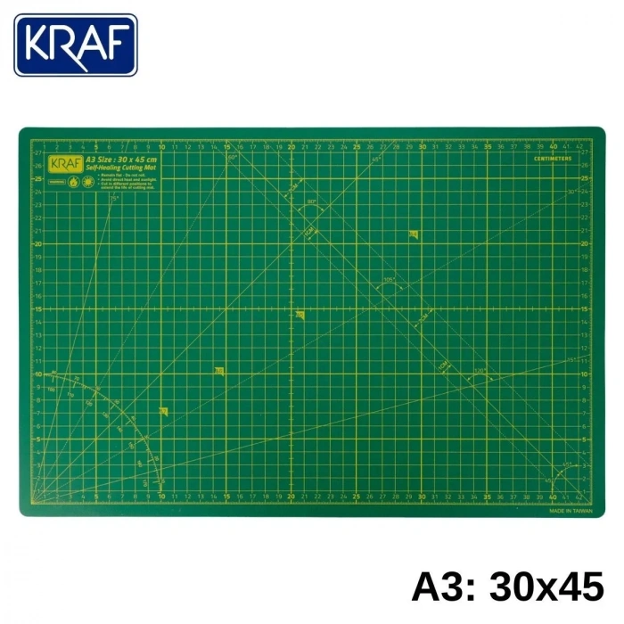 Kraf Kesim Matı Çift Taraflı 3mm A3 45x30cm 3003G
