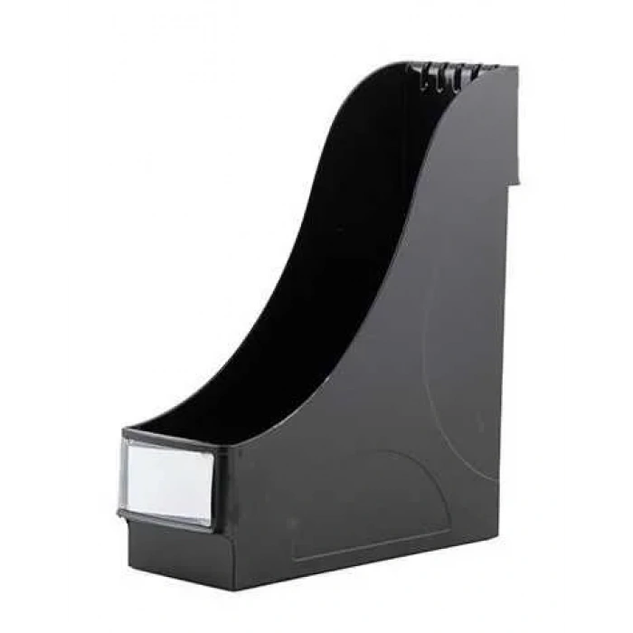 Kraf Sert Plastik Magazinlik Siyah