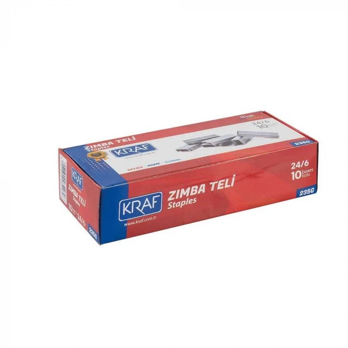 Kraf Zımba Teli 24-6 Beyaz