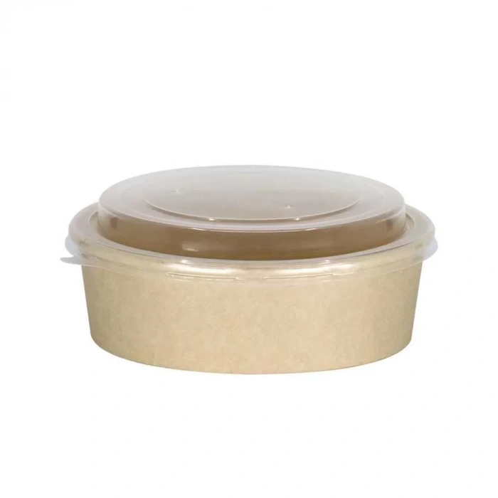 Kraft Gıda Kabı Seti 1000 cc PP Kapak - 200 Adet