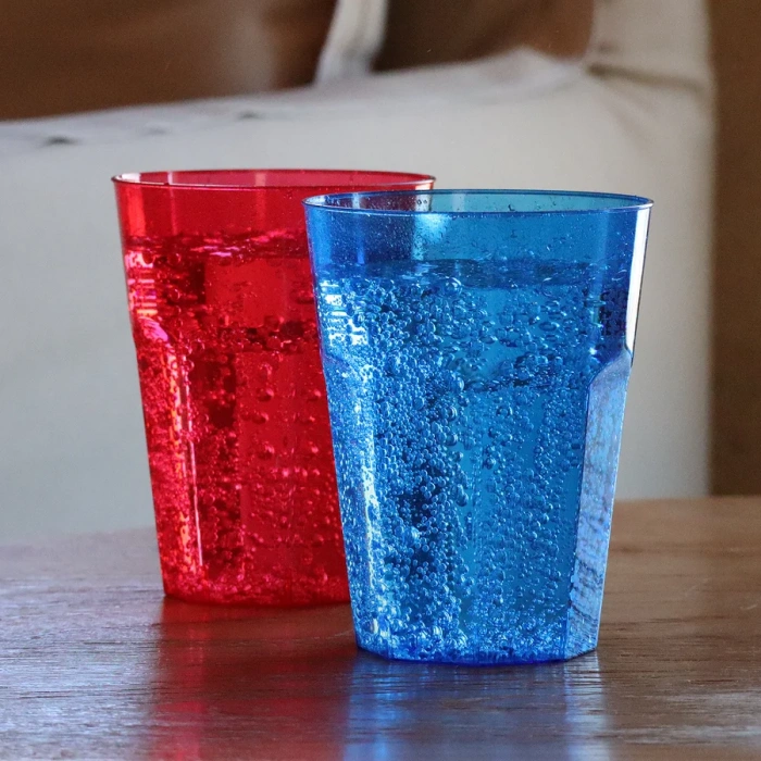 Kristal Bardak Mavi 270 cc - 20 Adet