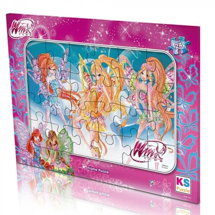 Ks Games Frame Puzzle 24 Winx Lisanslı Ürünler