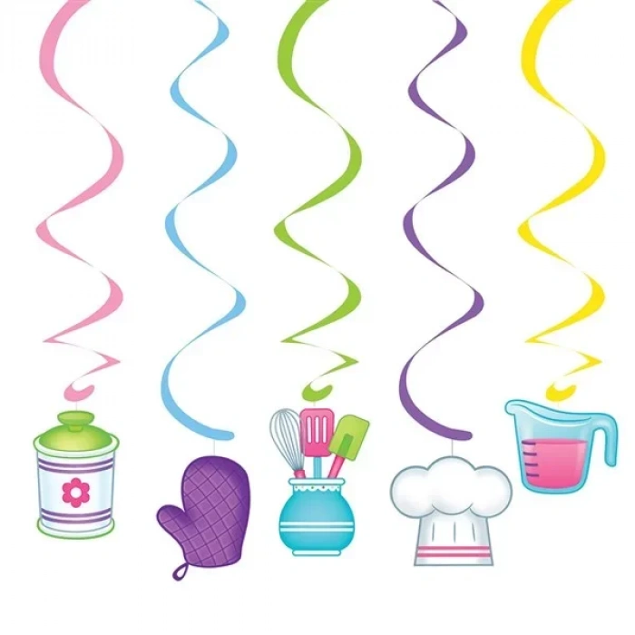 Küçük Şefler Süs Dalgası 5 Adet